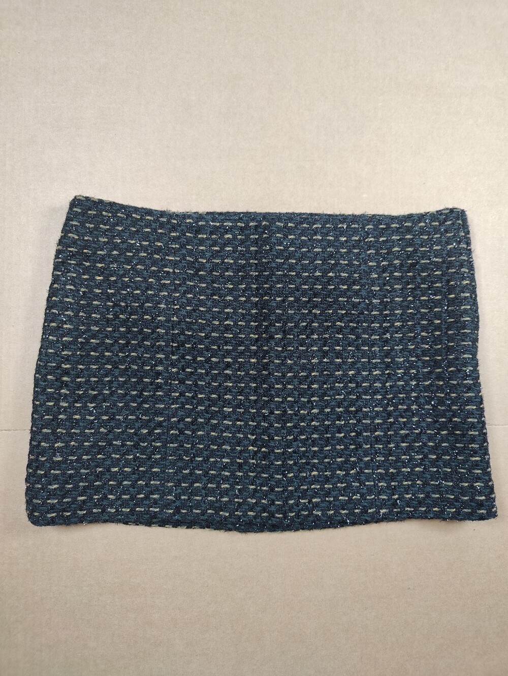 NWT Rag & Bone Black Christine Tweed Cotton Metallic Mini Skirt Sz 8 Retail 298$